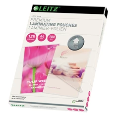 Leitz iLAM UDT A4 2x125mic 100db-os fényes lamináló fólia Leitz iLAM UDT A4 2x125mic 100db-os fényes lamináló fólia
