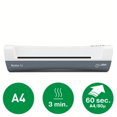 Leitz iLam Home A4 fehér laminálógép Leitz iLam Home A4 fehér laminálógép