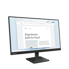 Lenovo 27" L27-4e FHD IPS DP/HDMI/VGA fekete monitor