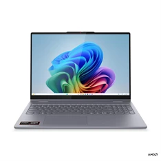 Lenovo IdeaPad 5 16AKP10 laptop (16"WUXGA Touch/AMD Ryzen AI 5 340/Int.VGA/16GB RAM/512GB/Win11Pro)szürke + earbuds&egér
