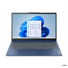 Lenovo IdeaPad Slim 3 15AMN8 laptop (15,6"FHD/AMD Ryzen 5 7520U/Int.VGA/8GB RAM/512GB/FreeDOS) - kék