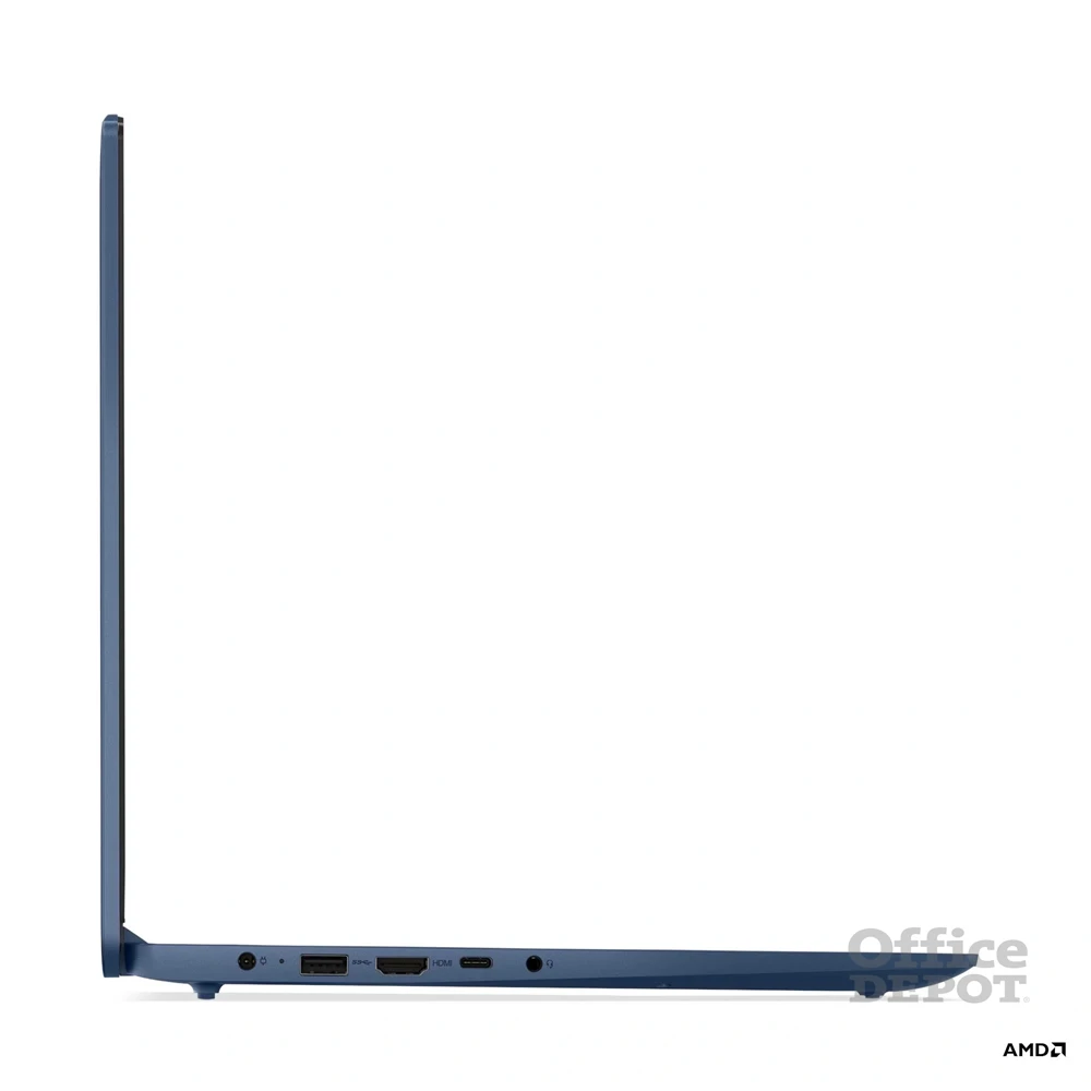 Lenovo IdeaPad Slim 3 15AMN8 laptop (15,6"FHD/AMD Ryzen 5 7520U/Int.VGA/8GB RAM/512GB/FreeDOS) - kék