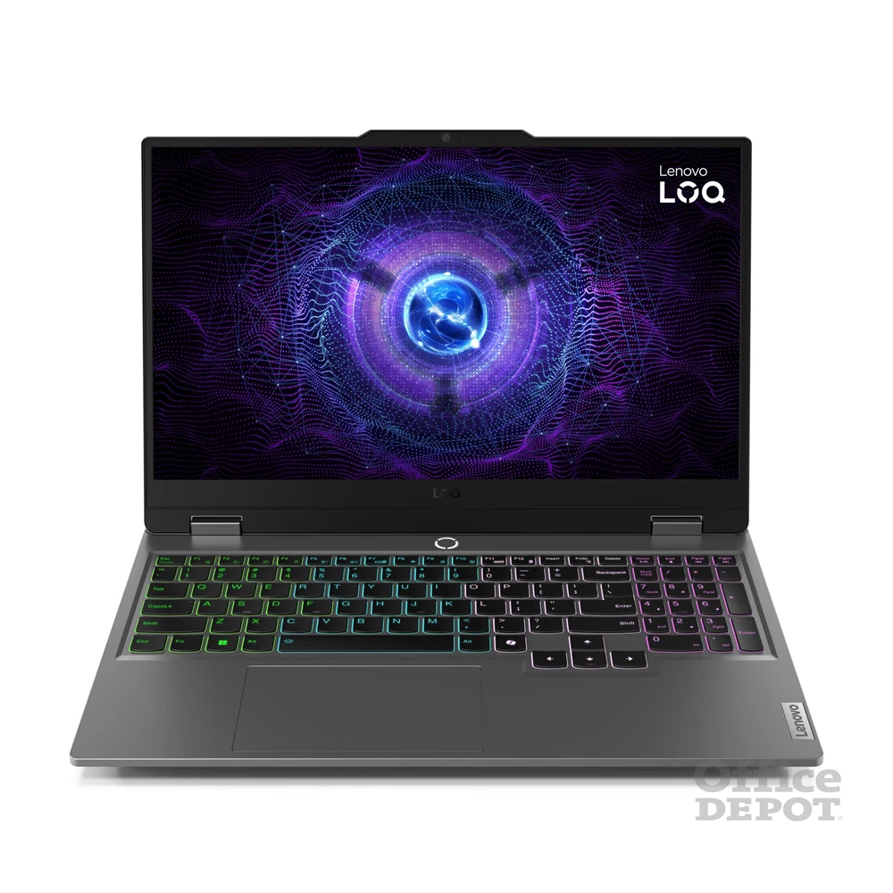 Lenovo LOQ Gaming 15IAX9 laptop (15,6"FHD/Intel Core i5-12450HX/RTX 4060 8GB/24GB RAM/1TB) - szürke