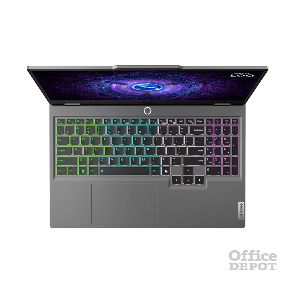 Lenovo LOQ Gaming 15IAX9 laptop (15,6"FHD/Intel Core i5-12450HX/RTX 4060 8GB/24GB RAM/1TB) - szürke