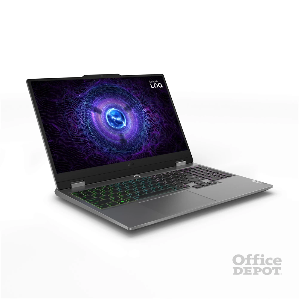 Lenovo LOQ Gaming 15IAX9 laptop (15,6"FHD/Intel Core i5-12450HX/RTX 4060 8GB/24GB RAM/1TB) - szürke