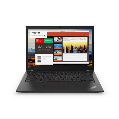 Lenovo ThinkPad T480s laptop (14,1"FHD/Intel Core i5-8350U/Int.VGA/12GB/256GB/Win11 Pro/Használt A) - fekete