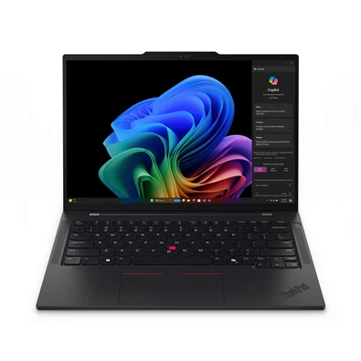 Lenovo Thinkpad T14s G6 laptop (14"WUXGA Touch/Snapdragon X Elite X1E/Int.VGA/32GB RAM/1TB/Win11 Pro) - fekete Lenovo Thinkpad T14s G6 laptop (14"WUXGA Touch/Snapdragon X Elite X1E/Int.VGA/32GB RAM/1TB/Win11 Pro) - fekete