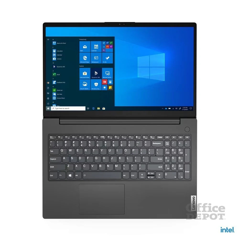 Lenovo V15 G2 IJL laptop (15,6"FHD/Intel Celeron N4500/Int.VGA/8GB RAM/256GB/Win11 Pro) - fekete