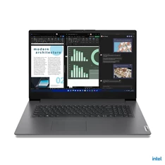 Lenovo V17 G4 IRU laptop (17,3"FHD/Intel Core i3-1315U/Int.VGA/16GB RAM/512GB/FreeDOS) - szürke Lenovo V17 G4 IRU laptop (17,3"FHD/Intel Core i3-1315U/Int.VGA/16GB RAM/512GB/FreeDOS) - szürke