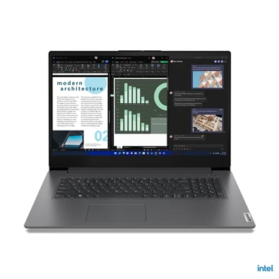 Lenovo V17 G4 IRU laptop (17,3"FHD/Intel Core i3-1315U/Int.VGA/16GB RAM/512GB/FreeDOS) - szürke Lenovo V17 G4 IRU laptop (17,3"FHD/Intel Core i3-1315U/Int.VGA/16GB RAM/512GB/FreeDOS) - szürke