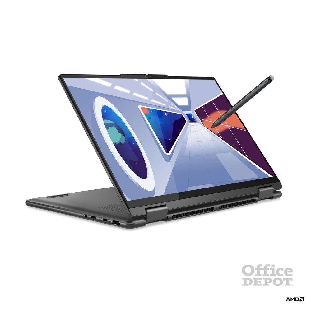 Lenovo Yoga 7 14ARP8 laptop (14"WUXGA/AMD Ryzen 5-7535U/Int.VGA/16GB RAM/512GB/Win11) - szürke