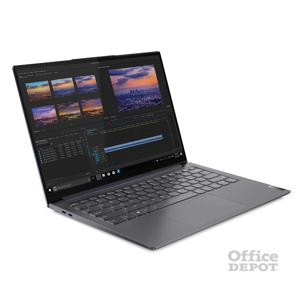 Lenovo Yoga Slim 7 Pro 14ACH5 laptop (14"2,8K/AMD Ryzen 9-5900HX/Int. VGA/16GB RAM/512GB/Win11) - szürke (Újracsomagolt)