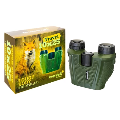 Levenhuk Travel 10x25 kétszemes távcső Levenhuk Travel 10x25 kétszemes távcső