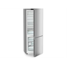 Liebherr CNsfd 7723 ezüst, alulfagyasztós, Hűtő:348L, Fagyasztó:138L, hűtőszekrény