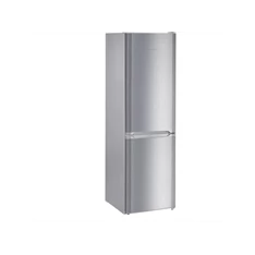 Liebherr CUele331-26 inox, alulfagyasztós, Hűtő:212L, Fagyasztó:84L, hűtőszekrény (Újszerű)