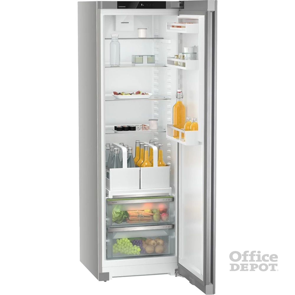Liebherr RDsfd 5220 ezüst, egyajtós, Hűtő:400L, hűtőszekrény