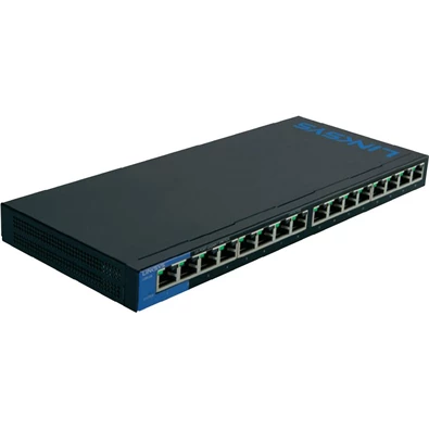 Linksys SMB LGS116 16port 10/100/1000Mbps LAN nem menedzselhető asztali Switch Linksys SMB LGS116 16port 10/100/1000Mbps LAN nem menedzselhető asztali Switch