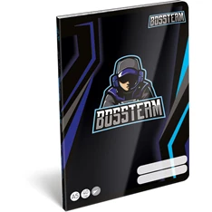 Lizzy Bossteam Gamer 4Life 22970201 FSC A5 40 lapos tűzött sima füzet Lizzy Bossteam Gamer 4Life 22970201 FSC A5 40 lapos tűzött sima füzet