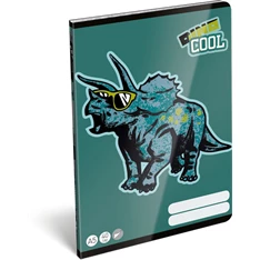 Lizzy Dino Cool 22970399 FSC A5 40 lapos tűzött sima füzet Lizzy Dino Cool 22970399 FSC A5 40 lapos tűzött sima füzet