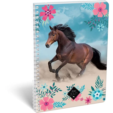 Lizzy Wild Beauty A4 vonalas spirálfüzet Lizzy Wild Beauty A4 vonalas spirálfüzet