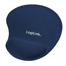 Logilink ID0027B géles csuklótámaszos kék egérpad Logilink ID0027B géles csuklótámaszos kék egérpad