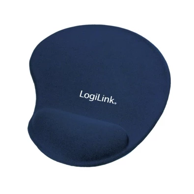 Logilink ID0027B géles csuklótámaszos kék egérpad Logilink ID0027B géles csuklótámaszos kék egérpad
