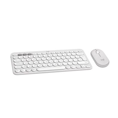 Logitech Pebble 2 Combo vezeték nélküli fehér billentyűzet + egér Logitech Pebble 2 Combo vezeték nélküli fehér billentyűzet + egér