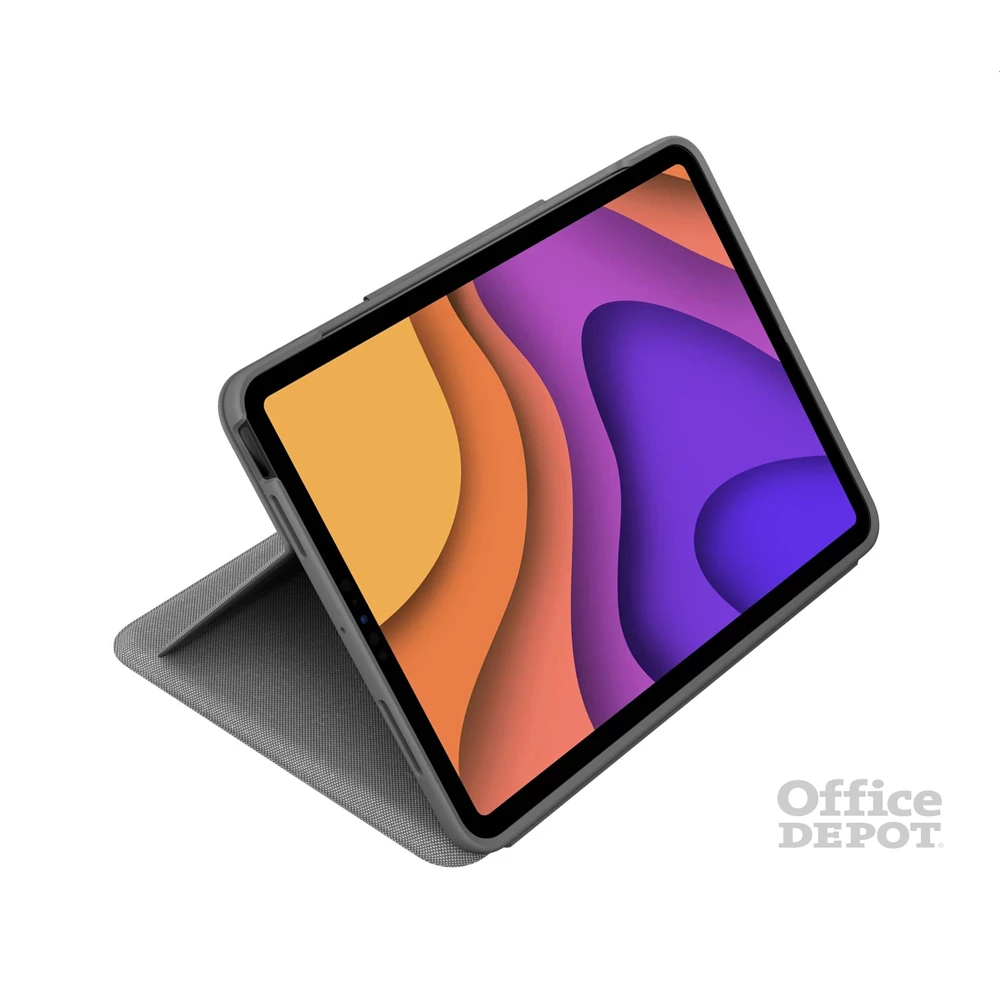 Logitech Folio Touch iPad Air 4/5 gen oxfordi szürke billentyűzetes tablet tok UK