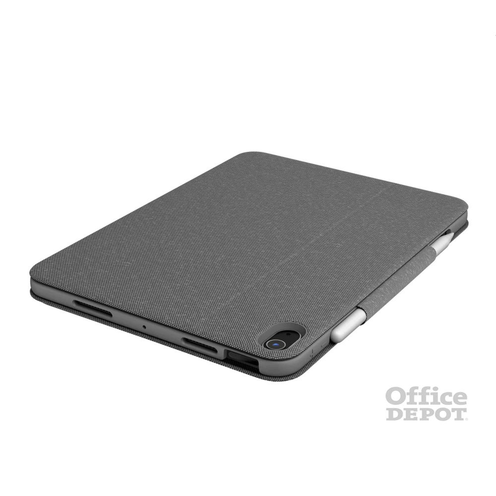 Logitech Folio Touch iPad Air 4/5 gen oxfordi szürke billentyűzetes tablet tok UK