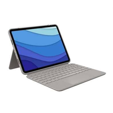 Logitech 920-010172 Combo Touch iPad Pro 11" 1/2/3/4 gen homok billentyűzetes tablet tok Logitech 920-010172 Combo Touch iPad Pro 11" 1/2/3/4 gen homok billentyűzetes tablet tok
