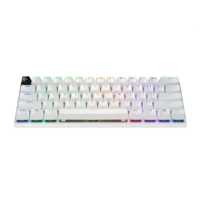 Logitech 920-011930 PRO X 60 LIGHTSPEED US vezeték nélküli fehér (tactile) gamer billentyűzet Logitech 920-011930 PRO X 60 LIGHTSPEED US vezeték nélküli fehér (tactile) gamer billentyűzet