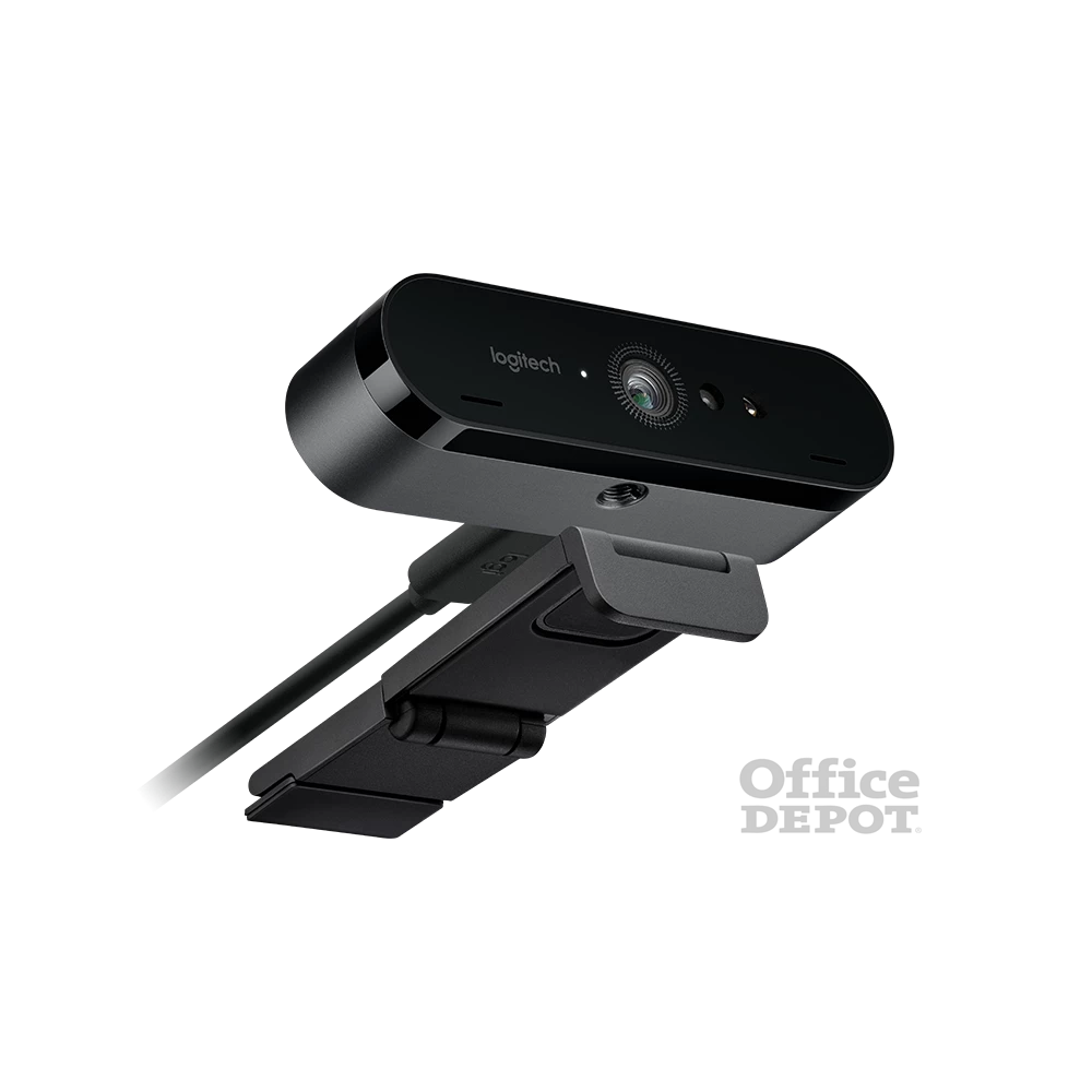 Logitech Brio 4k mikrofonos fekete webkamera