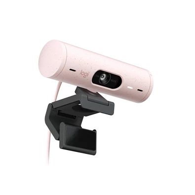 Logitech Brio 500 Full HD mikrofonos rózsaszín webkamera Logitech Brio 500 Full HD mikrofonos rózsaszín webkamera