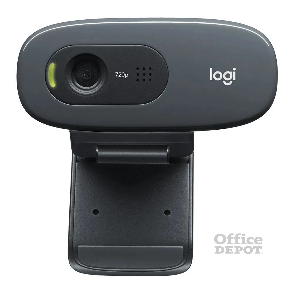 Logitech C270 720p fekete mikrofonos webkamera