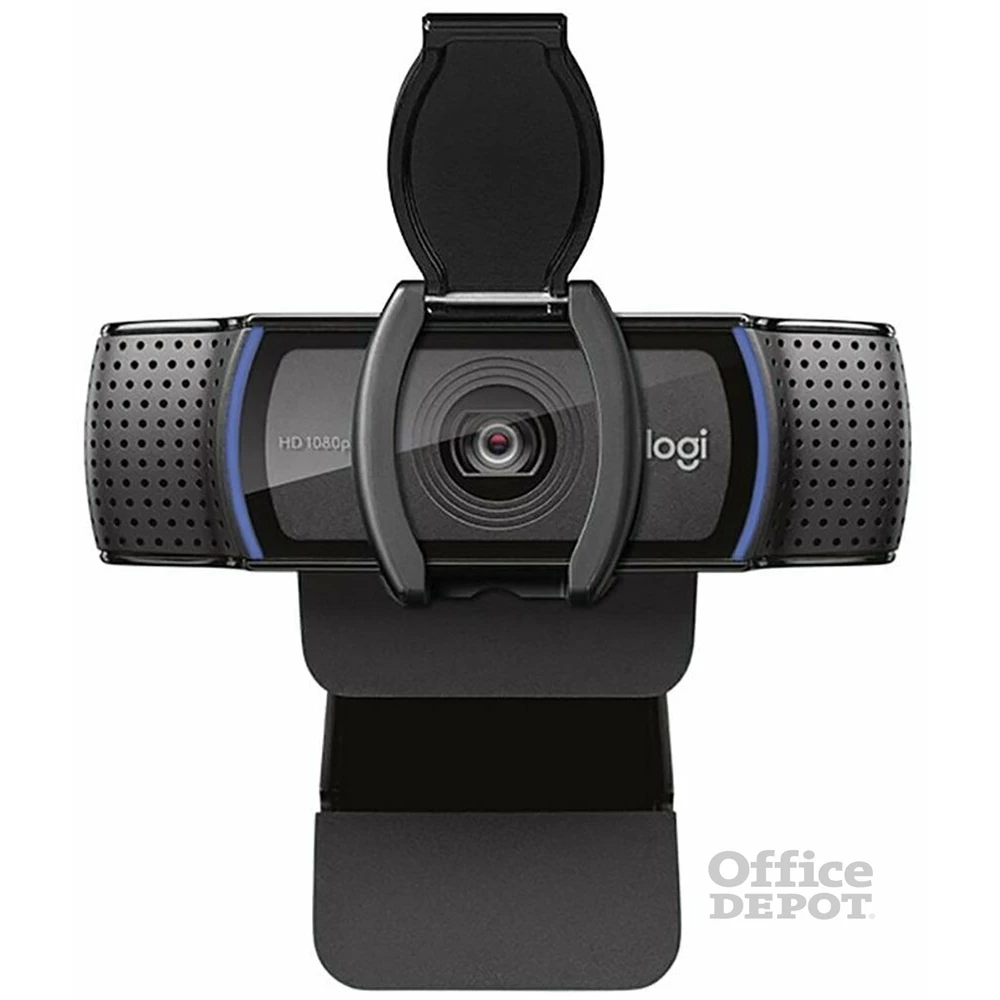 Logitech C920S Pro 1080p mikrofonos fekete webkamera