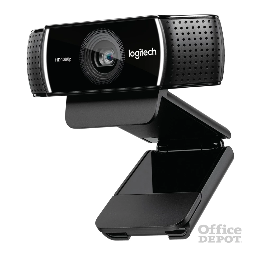 Logitech C922 Pro 1080p mikrofonos fekete webkamera