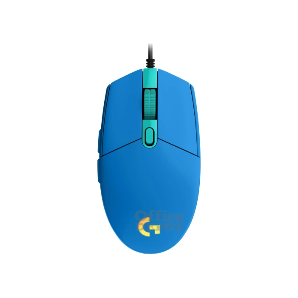 Logitech G203 Lightsync kék gamer egér
