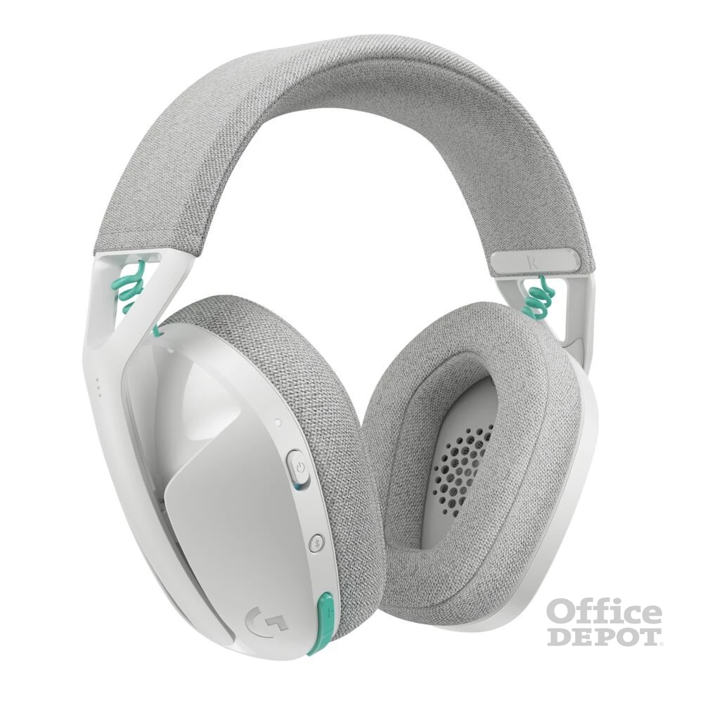Logitech G321 LIGHTSPEED vezeték nélküli fehér gamer headset