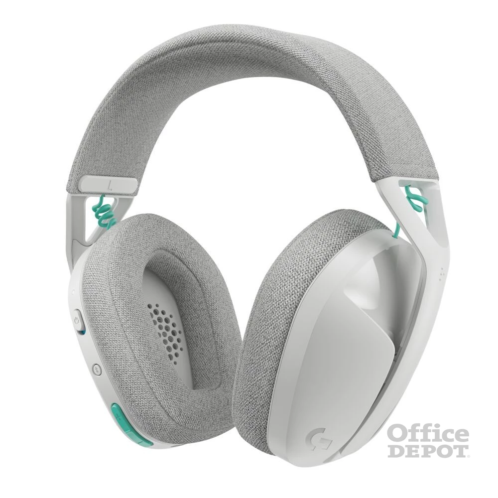 Logitech G321 LIGHTSPEED vezeték nélküli fehér gamer headset