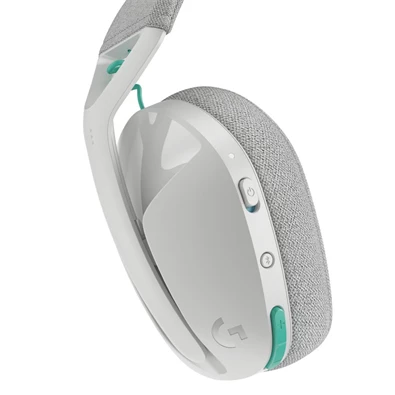 Logitech G321 LIGHTSPEED vezeték nélküli fehér gamer headset