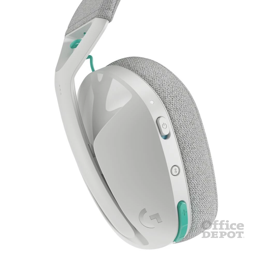 Logitech G321 LIGHTSPEED vezeték nélküli fehér gamer headset