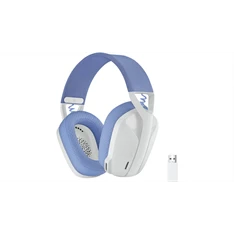Logitech G435 Lightspeed Dolby Atmos 7.1 Surround Wireless fehér vezeték nélküli gamer headset Logitech G435 Lightspeed Dolby Atmos 7.1 Surround Wireless fehér vezeték nélküli gamer headset