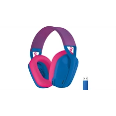 Logitech G435 Lightspeed Wireless kék gamer headset + Logitech G Pro Hero Gaming USB egér Logitech G435 Lightspeed Wireless kék gamer headset + Logitech G Pro Hero Gaming USB egér