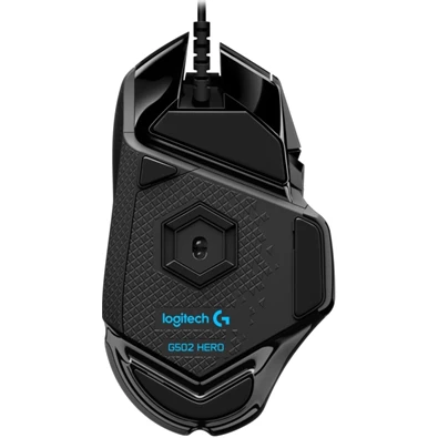 Logitech G502 HERO USB fekete gamer egér Logitech G502 HERO USB fekete gamer egér