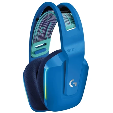 Logitech G733 Lightspeed Wireless RGB kék gamer headset Logitech G733 Lightspeed Wireless RGB kék gamer headset