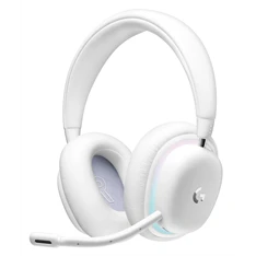 Logitech G735 vezeték nélküli fehér gamer headset