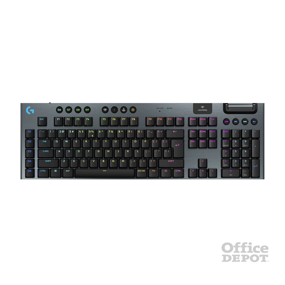 Logitech G915 X LIGHTSPEED US vezeték nélküli fekete billentyűzet