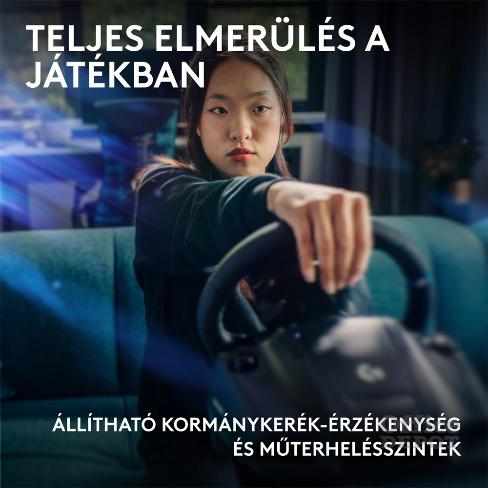 Logitech G923 Trueforce PC/PS4/PS5 versenykormány