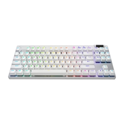 Logitech G PRO X TKL LIGHTSPEED US vezeték nélküli RGB fehér gamer billentyűzet Logitech G PRO X TKL LIGHTSPEED US vezeték nélküli RGB fehér gamer billentyűzet