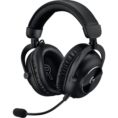 Logitech G Pro X 2 Lightspeed vezeték nélküli fekete headset + állvány Logitech G Pro X 2 Lightspeed vezeték nélküli fekete headset + állvány
